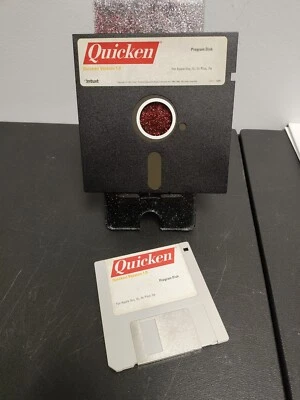 De colección 1991 Macintosh Intuit Quicken 3.0 Hogar y Negocios Finanzas Foto 1 de 2