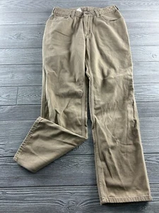 Carhartt Hose Herren Khaki Canvas Relaxed Straight Leg Hose Arbeitshose Freizeit - Bild 1 von 8