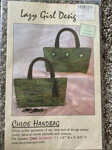 Sewing Pattern "Chloe Handbag" by Lazy Girl F898 - Picture 1 of 1