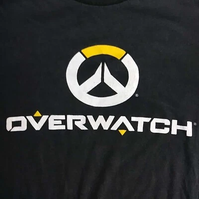 Camiseta Overwatch Logo Preta Tamanho S Blizzard Entertainment - Imagem 1 de 3