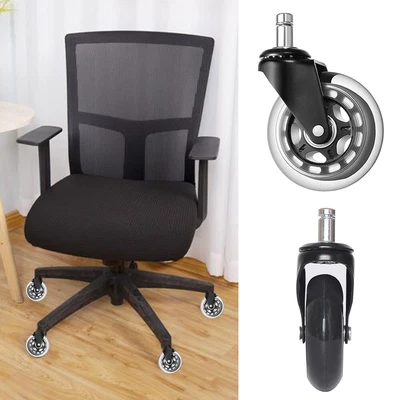Rollerblade Style Replacement Wheels Rubber Wheels Office Chair Wheels ∂