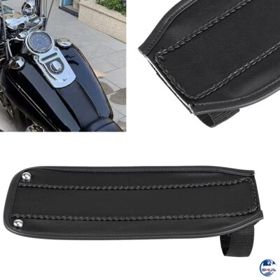 Babador tanque de gasolina couro ecológico para Harley Night Train Softail Electra Glide FLH/FXWG - Imagem 1 de 4