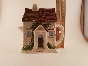 Otagiri Japan Ceramic Victorian House Creamer with Lid - Picture 1 of 8