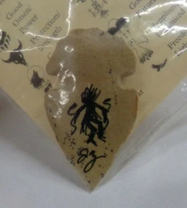 Authentic Apache Arrowhead Handpainted by Zose Zamora ~ Edge of Life - Picture 1 of 4