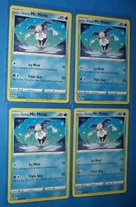 4x Galarian Mr. Mime 037/192 37/192 Pokemon card Rebel Clash common NM - Picture 1 of 1