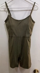 Vsaiddt Women's L Brown Romper Built In Bra. Ships Free S&L - Picture 1 of 10