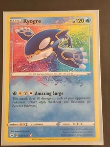Pokemon Shining Fates Kyogre Amazing Rare 021/072 NM - Bild 1 von 1