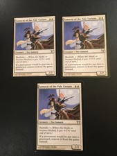 SAMURAI OF THE PALE CURTAIN x3 Champions of Kamigawa MTG Magic  LP