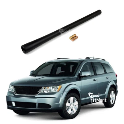 Antena aérea corta AM/FM recepción radio AM/FM negra 8" para Dodge Journey 2009-2020 Foto 1 de 4
