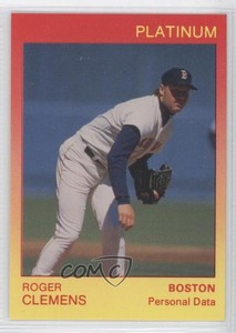 1991 Star Platinum /1000 Roger Clemens #18