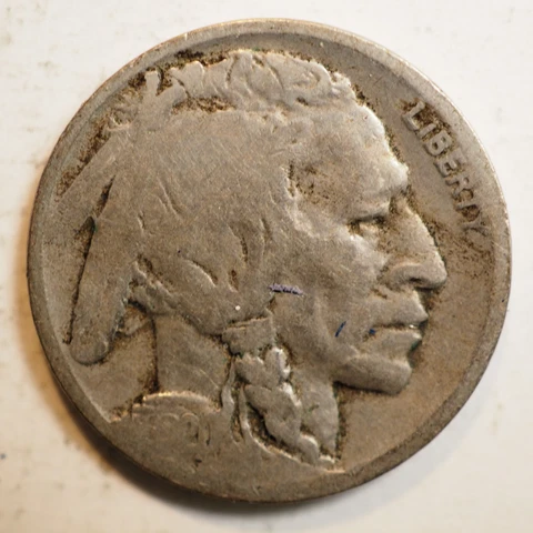 1920 D BUFFALO NICKEL ***NICE COIN!*** - FREE SHIPPING! A3485 Cover
