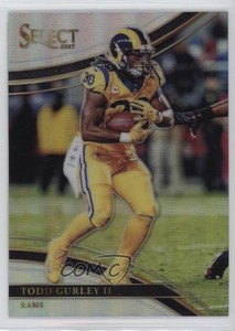 2017 Panini Select Field Level Silver Prizm Todd Gurley II #205