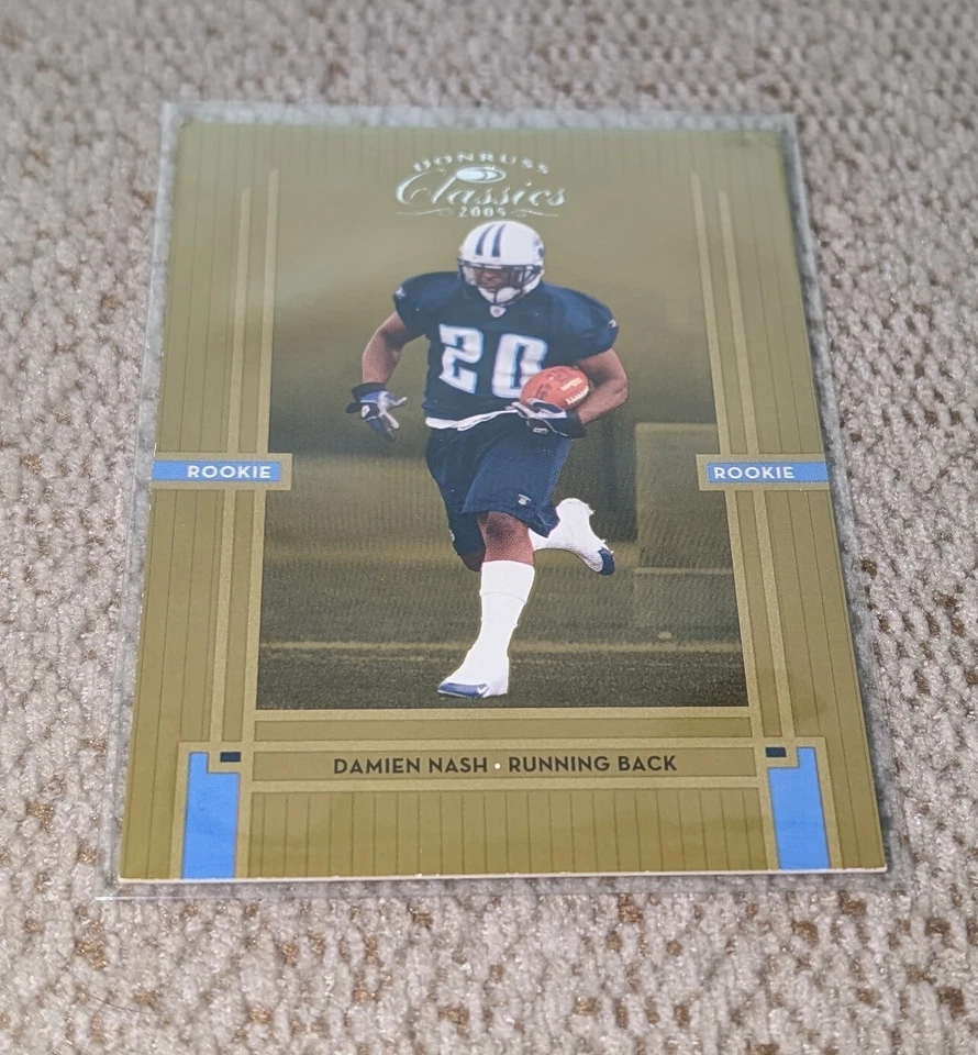 2005 DAMIEN NASH DONRUSS CLASSICS RC /1499 (TITANS) - Image 1 of 1