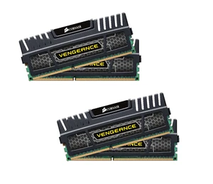 16GB Corsair Vengeance DDR3 RAM (4X4GB) 1600MHz PC3-12800 (CMZ16GX3M4A1600C9) - Picture 1 of 1