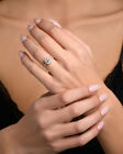 18k Rose Gold Ring E VVS2 1.25 Ct Lab Grown Diamond IGI Certified Love Gift