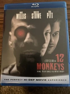 12 Monkeys Blu-ray -1995 Terry Gilliam SCI-FI Horror BRUCE Willis BRAD Pitt NEUWERTIG - Bild 1 von 2