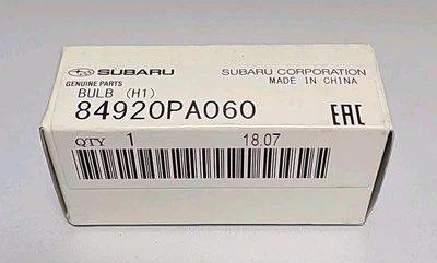 NUEVO Bombilla Original Subaru H1 84920PA060 00-08 Forester Baja Impreza Legacy Outback Foto 1 de 4
