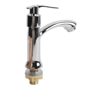 Single Cold Water Tap Water Saving Easy Control Water Minimalist Modern - Bild 1 von 12