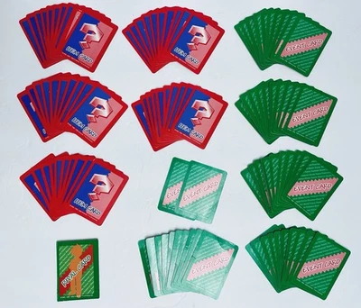 Pokemon Master Trainer Juego de Mesa 1999 Piezas 50 ARTÍCULOS, 52 EVENTOS, 1 Cartas Rivales Foto 1 de 4