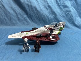 LEGO Star Wars Jedi Starfighter (7751) Complete Set w/ Minifigures 221 Pieces