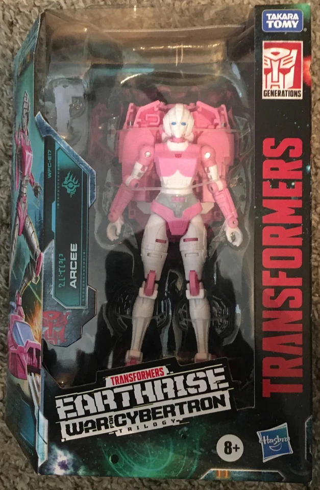 Transformers ~ ARCEE FIGURE ~ Deluxe Class ~ Earthrise War For Cybertron WFC - Image 1 of 1