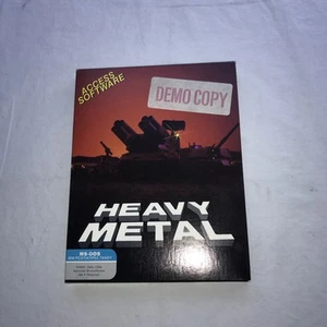 Heavy Metal - IBM 5,25” - Big Box PC - ¡Software de acceso 1988! ¡Copia de demostración! - Imagen 1 de 7