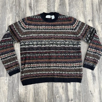 Suéter a Rayas Vintage Años 90 Y2K Arizona Jean Co Mujer Adolescente Abuelo Talla Pequeña Foto 1 de 4