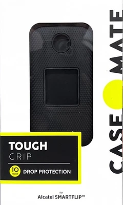 Case-Mate Tough Grip Case - Alcatel SMARTFLIP-Black - Image 1 of 3