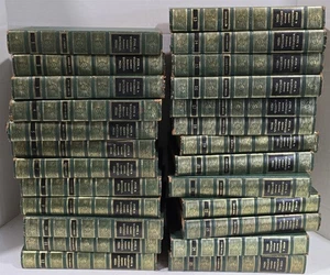 1963 Funk & Wagnalls Standard Reference Encyclopedias Green Covers Volumes 1-25 - Picture 1 of 15