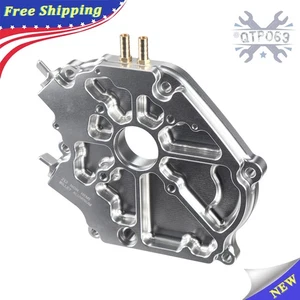 Dual Bearing Billet Side Cover For Predator 212cc Non-Hemi Silver - Picture 1 of 10