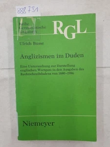 Anglizismen im Duden:  eine Untersuchung zur Darstellung englischen Wortguts in  - Imagen 1 de 1