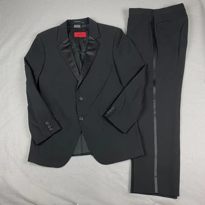 HUGO BOSS Mens Tuxedo Suit 40S 34x30 Alwis Hewitt Wool Blend Suit - Image 1 of 4