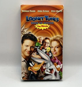 Looney Tunes: Back in Action The Movie VHS 2004 Video Tape Fraser VTG Bugs Daffy - Picture 1 of 9