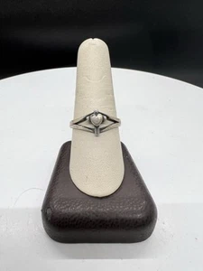 Retired James Avery Sterling Silver Cross Heart Ring Size 9.5 - Picture 1 of 4