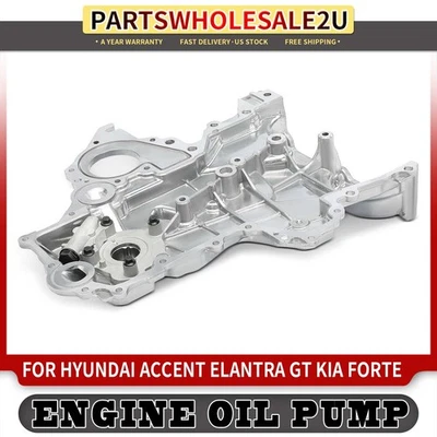 Bomba de aceite de motor para Hyundai Accent Elantra GT Kia Optima Forte Koup Soul Foto 1 de 4