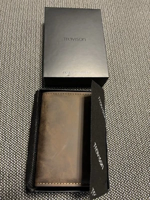 Smart Wallet, Travison, Geldbörse mit kleinem Münzfach,RFID,Leder - Bild 1 von 4