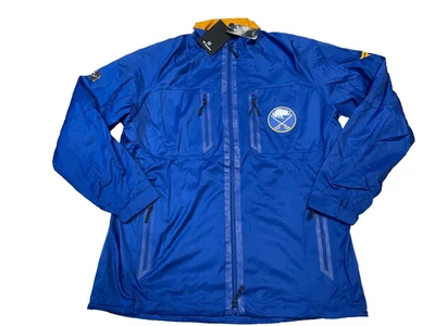 Chaqueta Buffalo Sabres Fanatics para hombre talla grande azul cremallera completa Foto 1 de 4