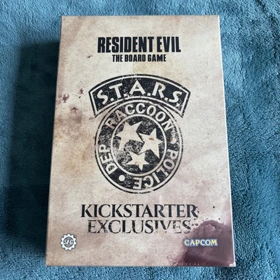 Resident Evil The Board Game Kickstarter Exclusives New Sealed Capcom - Image 1 of 4