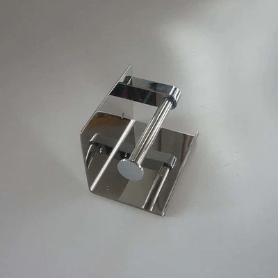  304 Stainless Porta Rotolone Supporto Per La Carta Igienica Rastrello Di - Immagine 1 di 4