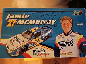 2001 Jamie McMurray #27 Williams Travel Center 1/24 Revell NASCAR Autographed - Picture 1 of 3