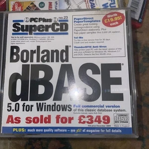 PC Plus Borland Debase Windows Computers Programme Cd Rom - Photo 1/4