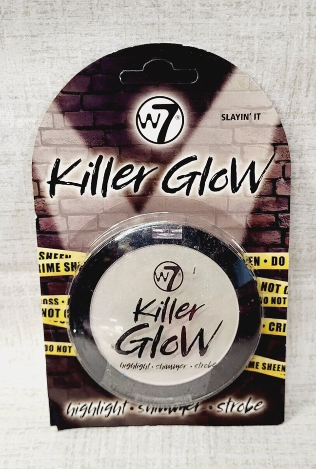 W7 KILLER GLOW Highlighter Shimmer Strobe Powder Makeup ~ SLAYIN' IT ~ 0.327 oz - Image 1 of 1