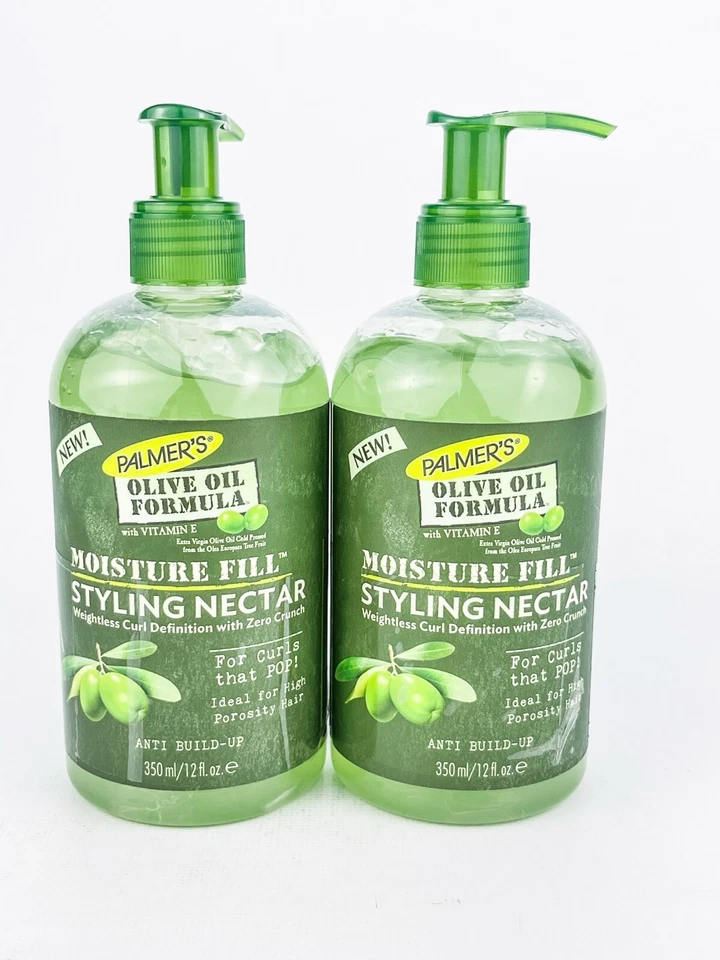 Palmers Olive Oil Moisture Fill Styling Nectar 12oz High Porosity Hair Lot Of 2 - Image 1 of 4