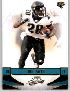 2008 Absolute Fred Taylor NFL Base Card PWE Jaguars #70 - Bild 1 von 2