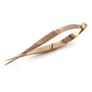 Professional Stainless Steel Curved Embroidery Scissors-Precision Lash & Sewing - Picture 1 of 6