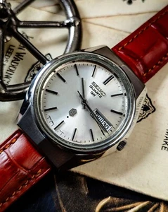 Seiko Quartz - QR 3803-7020 - Silver Dial - Needle Hands & Indices - 1970’s JDM - Picture 1 of 11