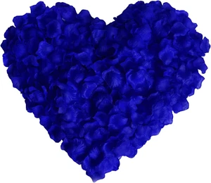 1000 Pcs Rose Petals, Artificial Flower Petals, for Romantic Night, Wedding, Eve - Picture 1 of 7