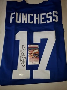 Autographed/Signed Devin Funchess #17 Indianapolis Colts Jersey JSA COA  - Picture 1 of 2