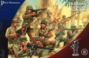 Perry Miniatures US Infantry 1942-45 New - Picture 1 of 1