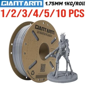 Filament d'imprimante 3D 1/2/3/4/5/10 kg Giantarm PETG 1,75 mm 1 kg gris rigide et durable - Photo 1/11